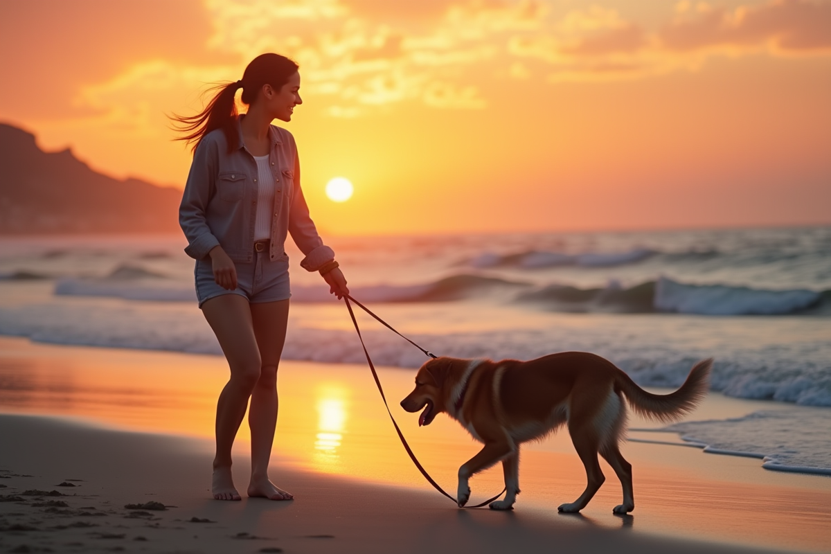 promenade chien
