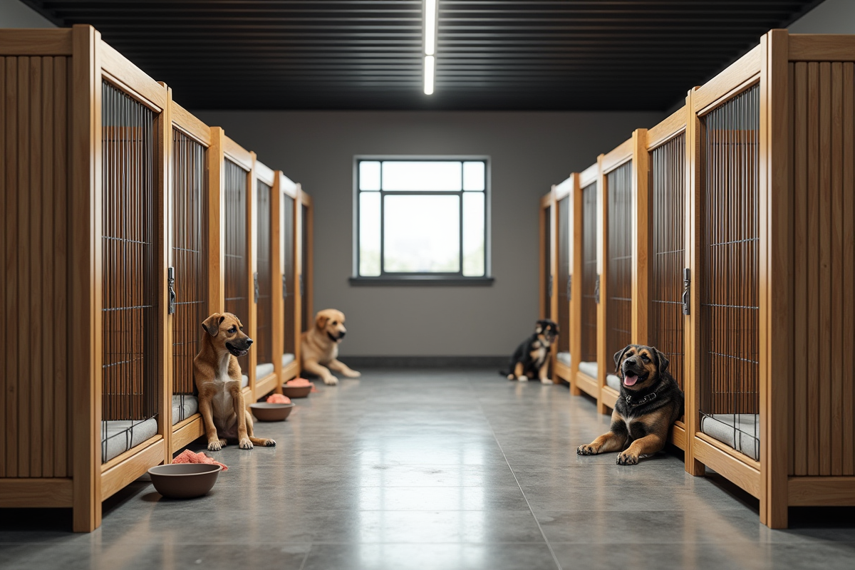 chenil chiens