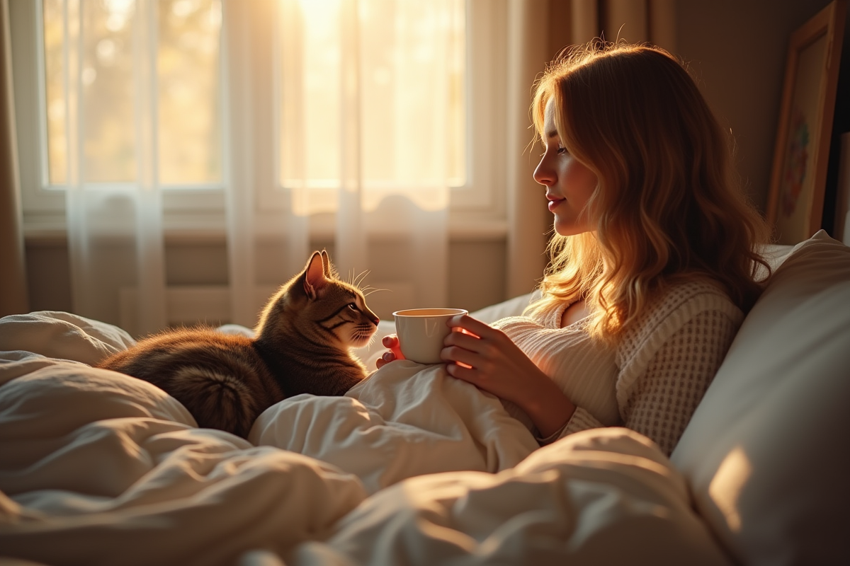 chats réconfortants