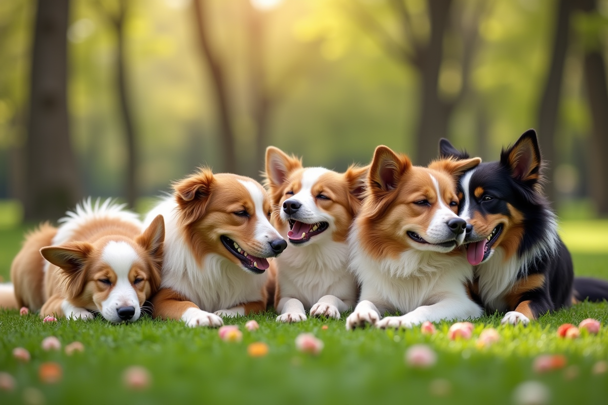 chien paresseux